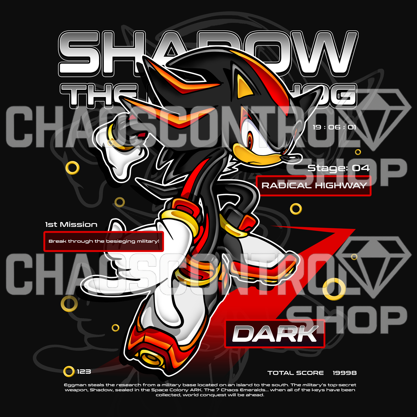 SA2 - Dark (Canvas)