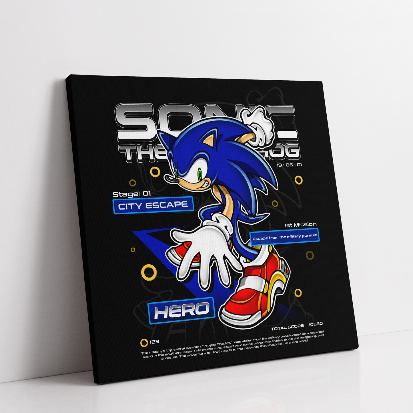 SA2 - Hero (Canvas)