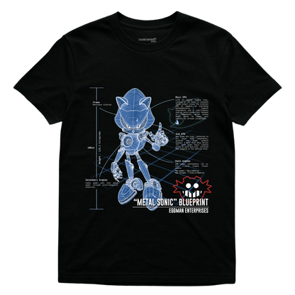 Metal Sonic Blueprint (Shirt)